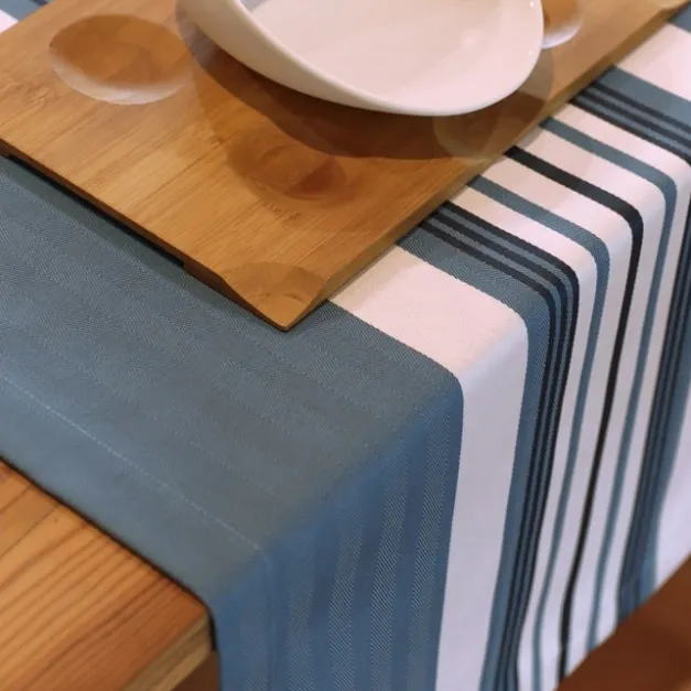 Chemin de table Bleu