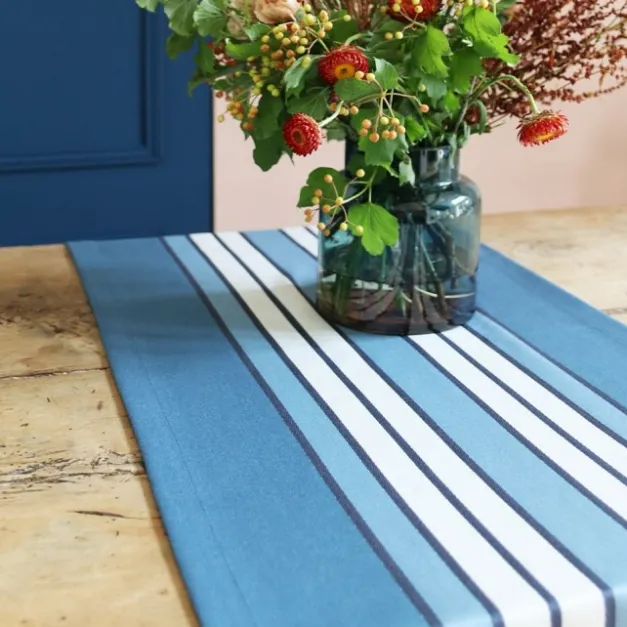 Chemin de table Bleu