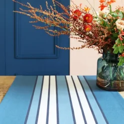 Chemin de table Bleu
