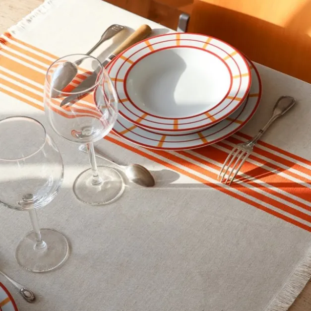 Chemin de table Orange