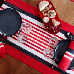 Chemin de table Rouge
