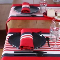 Chemin de table Rouge