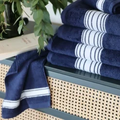 Drap de bain Bleu