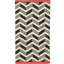 Drap de plage Noir