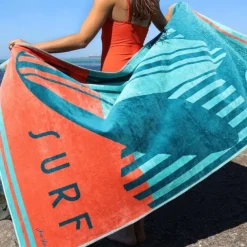 Drap de plage Vert