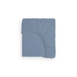 Drap housse Bleu