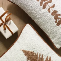 Housse de coussin Beige