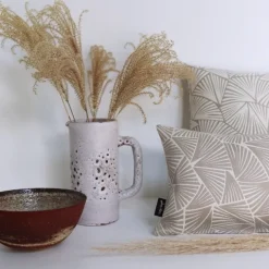 Housse de coussin Beige