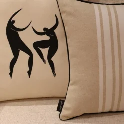 Housse de coussin Blanc