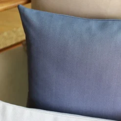 Housse de coussin Bleu