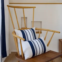 Housse de coussin Bleu