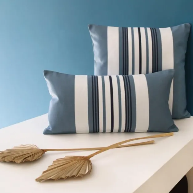 Housse de coussin Bleu