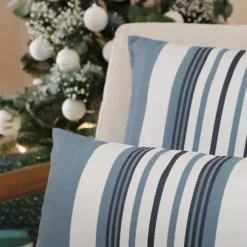 Housse de coussin Bleu