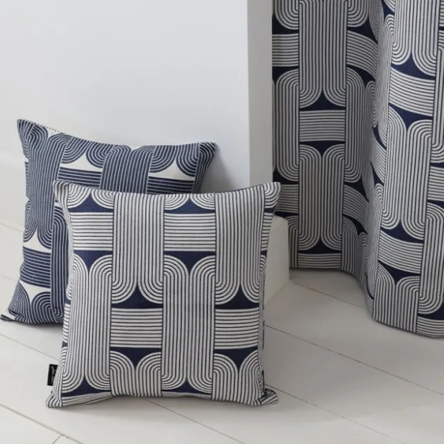 Housse de coussin Bleu