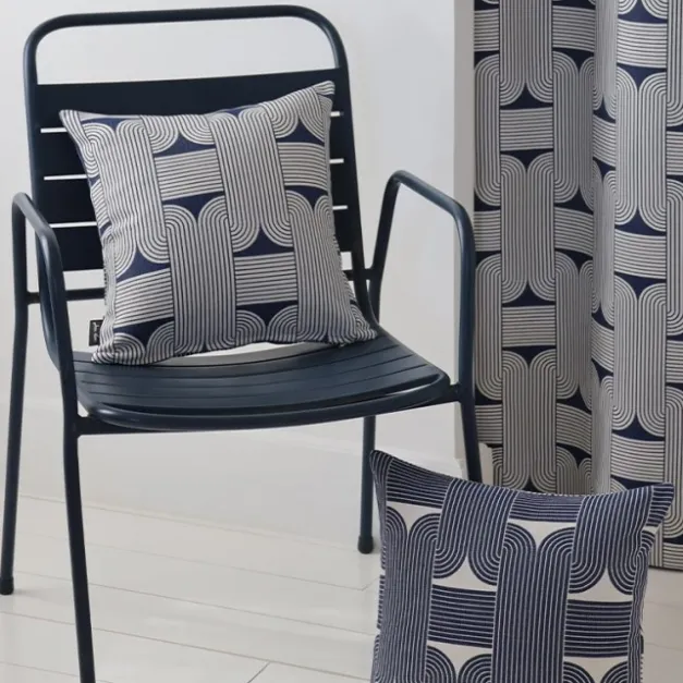 Housse de coussin Bleu