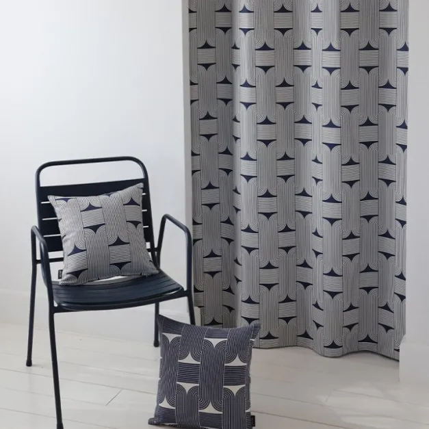 Housse de coussin Bleu