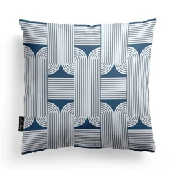 Housse de coussin Bleu