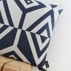 Housse de coussin Bleu