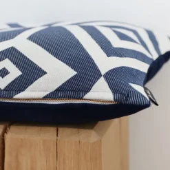 Housse de coussin Bleu