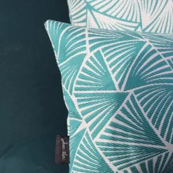 Housse de coussin Bleu