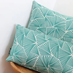 Housse de coussin Bleu