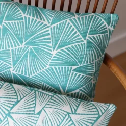 Housse de coussin Bleu