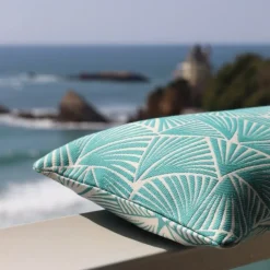 Housse de coussin Bleu