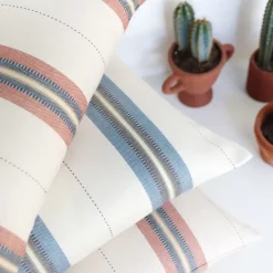 Housse de coussin Bleu