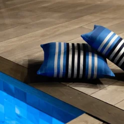 Housse de coussin Bleu
