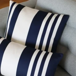 Housse de coussin Bleu