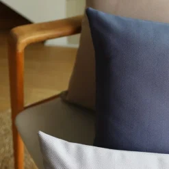 Housse de coussin Gris