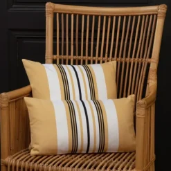 Housse de coussin Jaune
