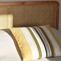 Housse de coussin Jaune