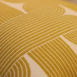 Housse de coussin Jaune