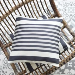 Housse de coussin Noir