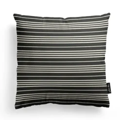 Housse de coussin Noir