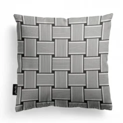 Housse de coussin Noir