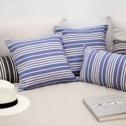 Housse de coussin Noir