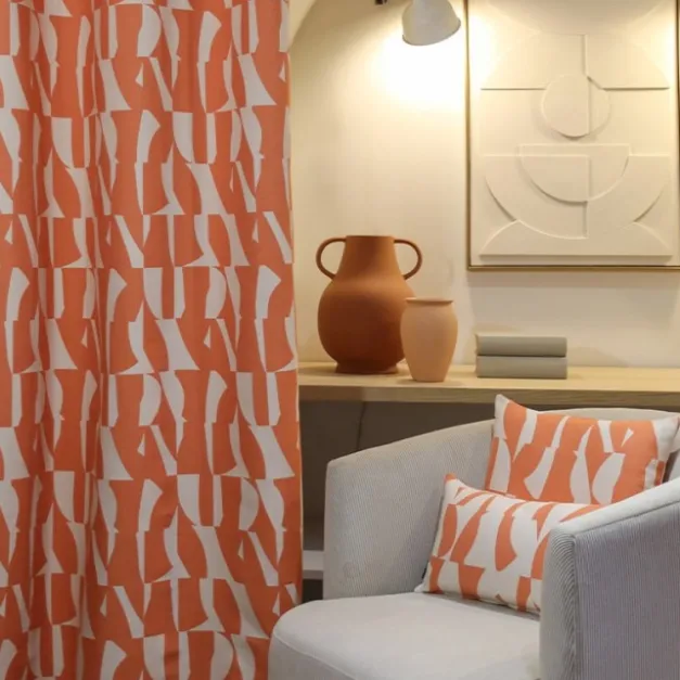 Housse de coussin Orange