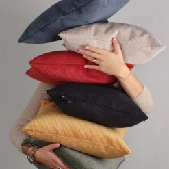 Housse de coussin Rouge