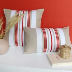 Housse de coussin Rouge