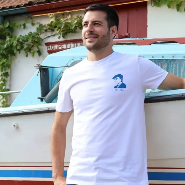 Maison Jean-Vier Linge Basque Blanc