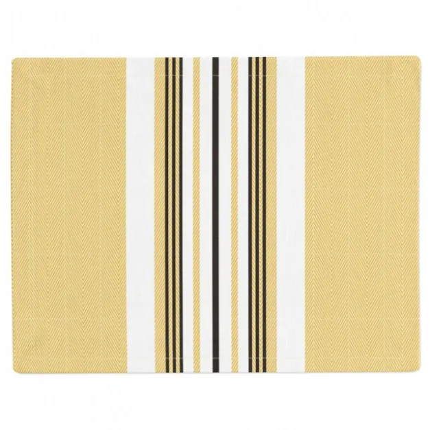 Maison Jean-Vier Linge Basque Jaune