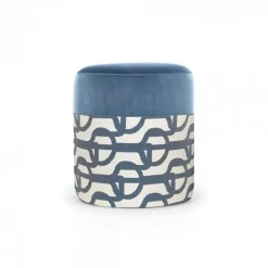 Pouf Bleu