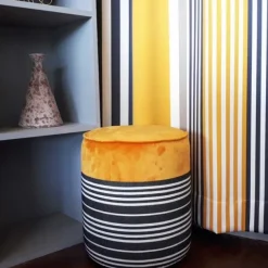 Pouf Jaune