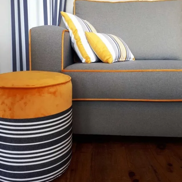 Pouf Jaune