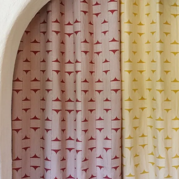 Rideaux Jaune