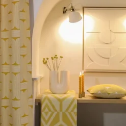 Rideaux Jaune