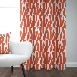Rideaux Orange