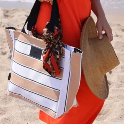 Sac Shopping Marron